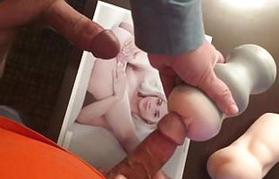 Elsa Jean Two Cock Cum Tribute - Gay Sex Videos