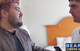 Chubby cub and hairy bear ass fuck in a cheap motel room - Gay Sex ...